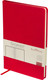 Блокнот Альт Megapolis Velvet / 3-695/10 (80л, красный) - 