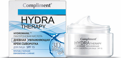 

Сыворотка для лица, Hydra Therapy дневная увлажняющая