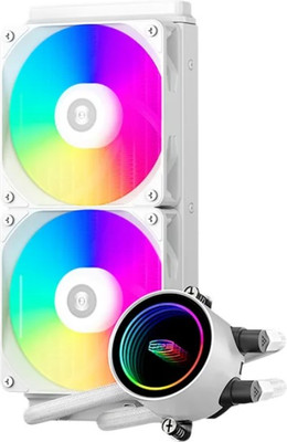 Кулер для процессора PCCooler DA240 WH ARGB (DA240-WHAWXX-GL) -