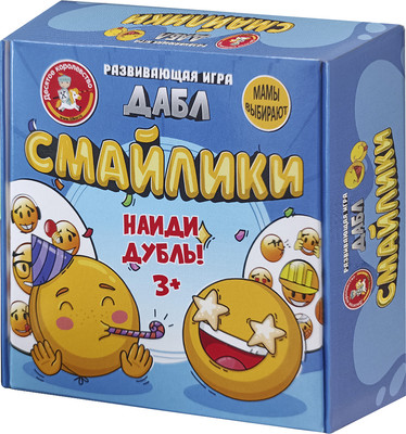 

Настольная игра, Дабл.Смайлики / 04683