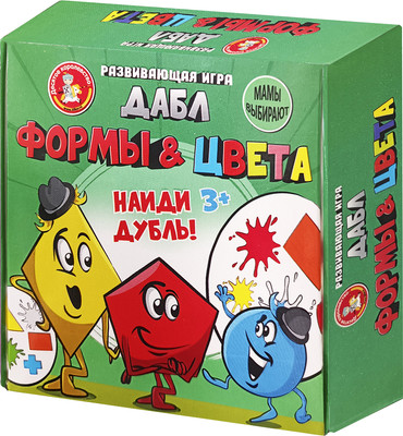 Настольная игра Десятое королевство Дабл.Формы и цвета / 04684 (20 карточек) - 