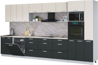 

Кухонный гарнитур, Мила Лайт 3.9-ПМ1