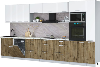 

Кухонный гарнитур, Мила Лайт 3.9-ПМ1