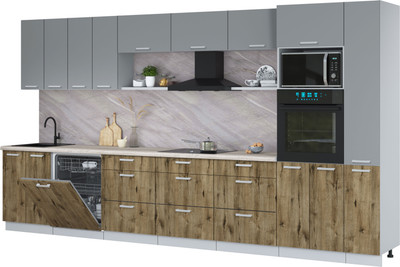 

Кухонный гарнитур, Мила Лайт 3.9-ПМ1