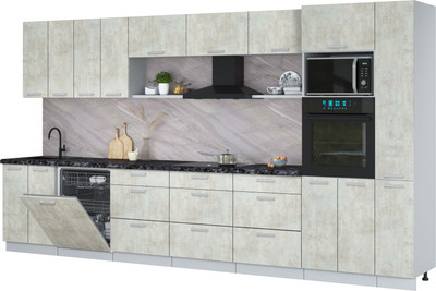 

Кухонный гарнитур, Мила Лайт 3.9-ПМ1