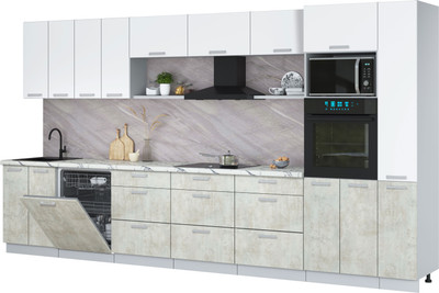 

Кухонный гарнитур, Мила Лайт 3.9-ПМ1