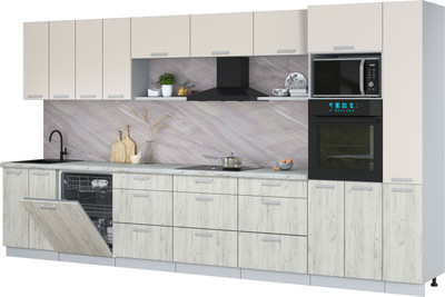 

Кухонный гарнитур, Мила Лайт 3.9-ПМ1