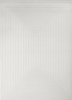 Ковер Radjab Carpet Сканди Сизаль Прямоугольник 10936B / 12262 (2.4x3.4, Grii/Grii) -