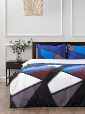 

Комплект постельного белья, Сатин BZ QR Винкел Euro Sp h / 99039