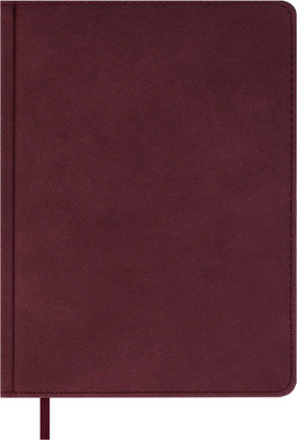 Ежедневник Escalada Нубук / 70591 (160л, бордовый) - 