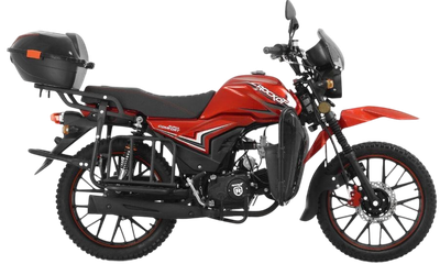 Мопед Rockot Alpha Comfort (белый/красный глянцевый) - 