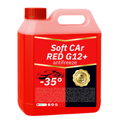 Антифриз Soft Car Red G12+ (4кг) -