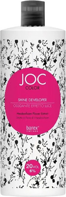 Эмульсия для окисления краски Barex JOC Color с эффектом блеска 6% 20 vol (1л) - 