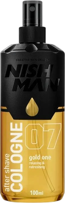 Одеколон после бритья NishMan 07 Aftershave Cologne Gold One (100мл) - 