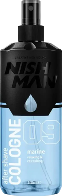 Одеколон после бритья NishMan 09 Aftershave Cologne Marine (100мл) - 