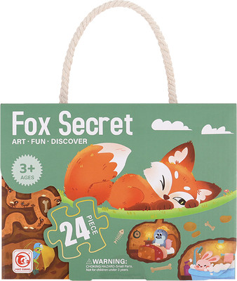 Пазл Darvish Fox Secret / SR-T-4757B (24шт) - 
