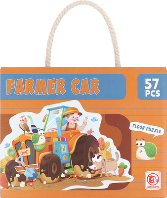 Пазл Darvish Трактор / SR-T-4755A (57шт) -