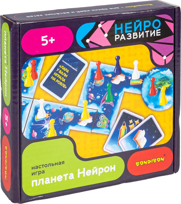 Развивающая игра Bondibon НейроРазвитие Планета Нейрон / ВВ6580 - 