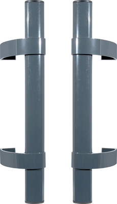 Ручка дверная БУЛАТ РС-03.400.7016 (антрацит) -