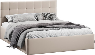 

Двуспальная кровать, Джоли универсальная с ПМ Тип 1 180x200 и заглушиной