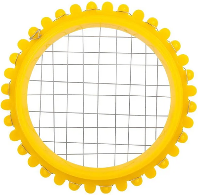 Овощерезка ручная Рыжий кот Круглая в пластмассовом 109212 (сеточка) - 