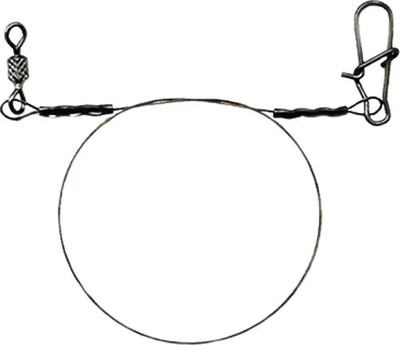 Набор поводков рыболовных AFW 1x19 16кг 20см (5шт) - 