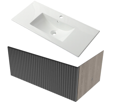 

Тумба с умывальником, Кито K100TS0MFLPM-OL100