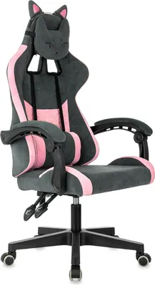 Кресло геймерское Бюрократ Knight Kitty/F Fabric