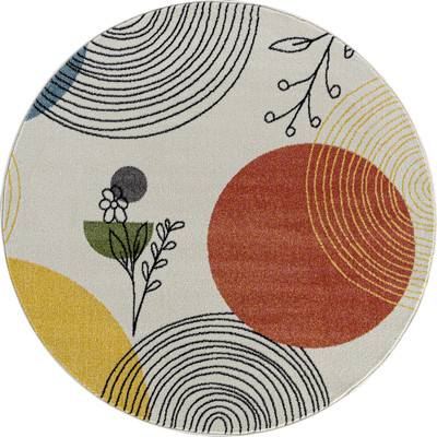 Коврик Merinos Rio F234-DAIRE-GRAY-BLUE (1.6х1.6) -