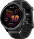 Умные часы Garmin Forerunner 570 47mm / 010-02971-00 (темно-серый, черный ремешок) -
