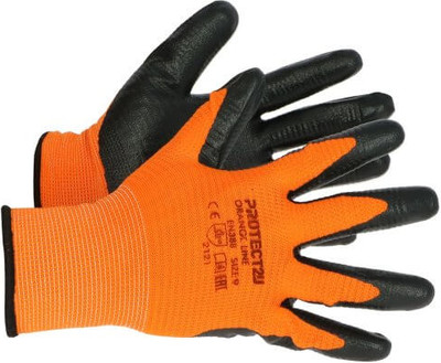 Перчатки защитные Protect2U Green Line Orange / 8314 (р.11) -