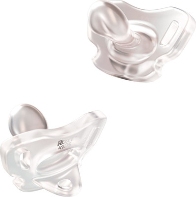 Набор пустышек ROXY-KIDS RSS-005-2M (2шт, прозрачный) -