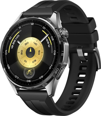 Умные часы Huawei Watch GT 6 46mm / 55020FWF (черный ремешок) - 