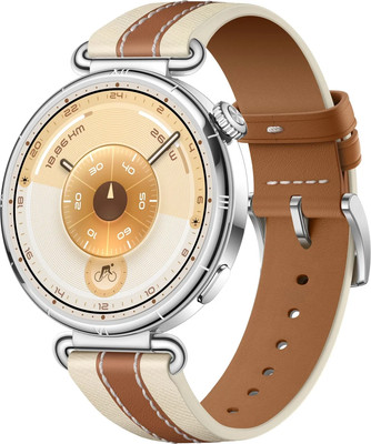 Умные часы Huawei Watch GT 6 41mm / 55020FVX (коричневый кожаный ремешок) - 