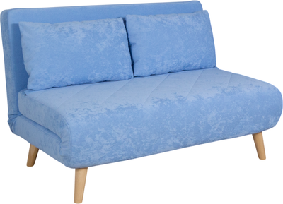 Диван DiArt Элли 1200 (велюр Sensey sky/ножки светлые) - 