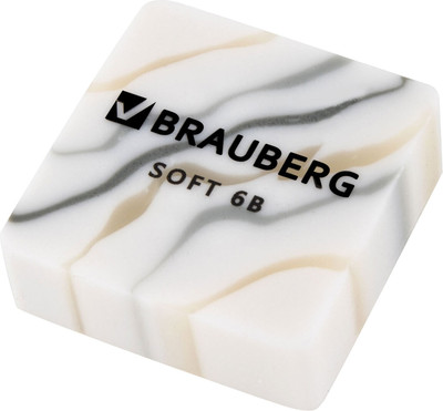 Набор ластиков Brauberg Marble / 272735 (6шт) -
