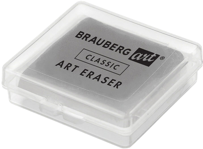 Ластик Brauberg Art / 271154 (серый) -