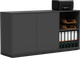 Тумба Crafto Мальта 03 150x40x75 (графит) - 