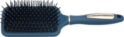 Расческа Dewal Beauty Магия массажная квадратная 13 рядов (серый/синий) - 
