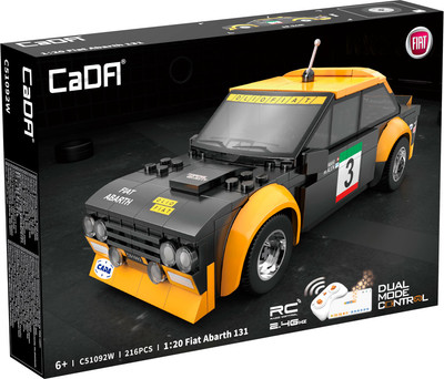 Конструктор управляемый CaDa Fiat Abarth 131 C51092W - 
