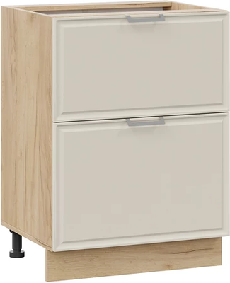 

Шкаф-стол кухонный, Белладжио 1Н5Я2 с двумя ящиками