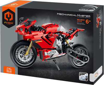 Конструктор iM.Master Red Motorcycle 6833_MK - 