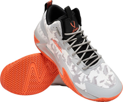 Кроссовки Jogel Playmaker (р. 43, серый/оранжевый) - 