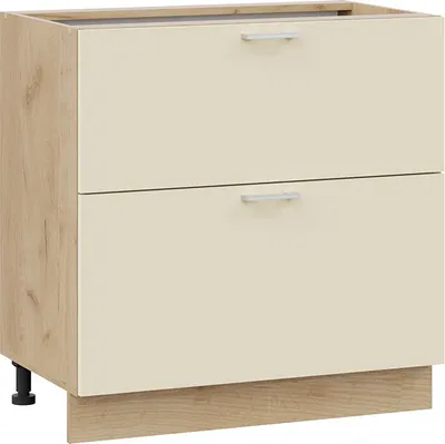 

Шкаф-стол кухонный, Габриэлла 1Н8Я2 с двумя ящиками