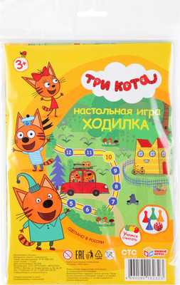 Настольная игра Умные игры Три кота / 4314995 - 