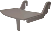 Столик для детского стульчика Millwood Вырастайка СП-1 4.12 (серый) - 