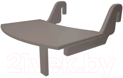 Столик для детского стульчика Millwood Вырастайка СП-1 4.12 (серый)