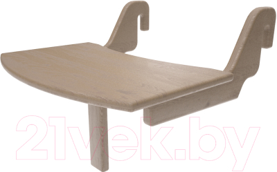 Столик для детского стульчика Millwood Вырастайка СП-1 5.3 (дуб темный)