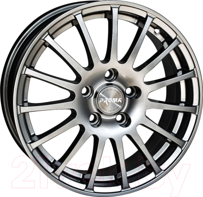 

Литой диск Proma, RSs 16x6.5" 5x100мм DIA 57.1мм ET 38мм Неро