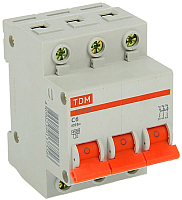 Выключатель автоматический TDM ВА 47-63 3Р 40А (С) 4.5кА / SQ0218-0023 - 